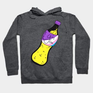 Girl lite bottle (nonbinary) Hoodie